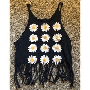 Forever 21 Fringe Tank Top